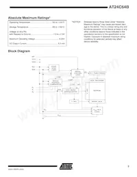 AT24C64B-10PU-2.7 Datasheet Page 2