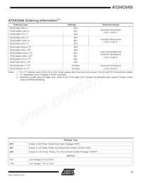 AT24C64B-10PU-2.7 Datasheet Page 13