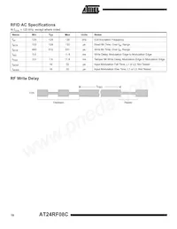 AT24RF08CN-10SC Datasheet Page 16