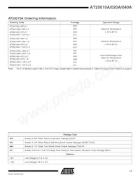 AT25040AN-10SI-2.7-T Datasheet Page 13