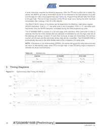 AT25160BY6-YH-T Datasheet Page 10