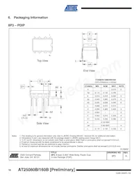 AT25160BY6-YH-T Datasheet Page 16