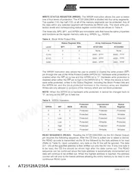 AT25256A-10CI-2.7 Datasheet Page 8