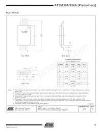 AT25256AW-10SI-2.7-T Datasheet Pagina 19