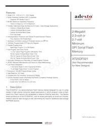 AT25DF021-SSHF-T Datenblatt Cover