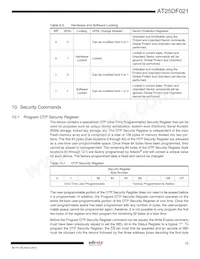 AT25DF021-SSHF-T Datasheet Page 19