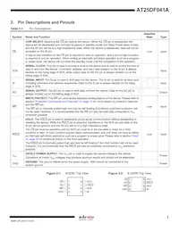 AT25DF041A-SSH-T Datasheet Pagina 3