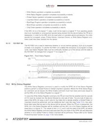 AT25DF081-SSHN-B Datenblatt Seite 22