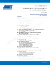 AT25DQ161-MH-Y Datasheet Cover