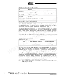 AT25F512AN-10SU-2.7 Datasheet Page 8