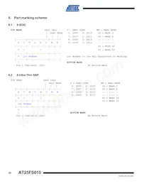 AT25FS010Y7-YH27-T Datasheet Pagina 20