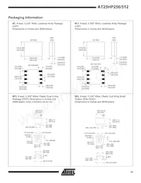 AT25HP256W-10SI Datasheet Page 15