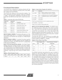 AT25P1024C1-10CI-1.8 Datasheet Page 7