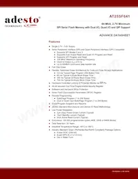 AT25SF641-MHB-T Datenblatt Cover