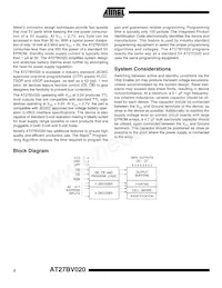 AT27BV020-90VI Datasheet Page 2
