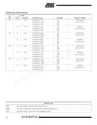 AT27BV512-70RU Datasheet Page 10
