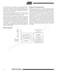 AT27C010-45TU Datasheet Page 2