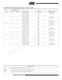 AT27C010-45TU Datasheet Page 10