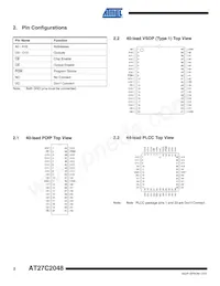 AT27C2048-55PU Datasheet Pagina 2