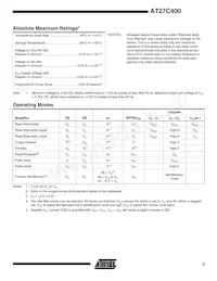 AT27C400-90PC Datasheet Page 3