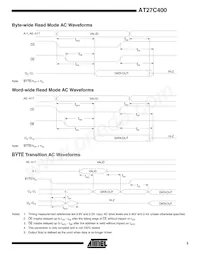 AT27C400-90PC Datasheet Page 5