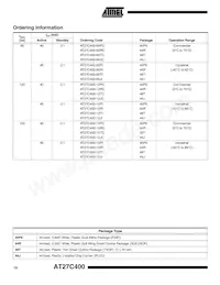 AT27C400-90PC Datasheet Page 10