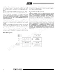 AT27C4096-90VI Datasheet Page 2