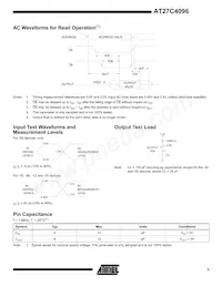 AT27C4096-90VI Datasheet Page 5