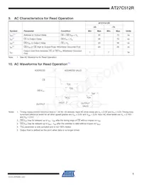 AT27C512R-70TU Datasheet Page 5