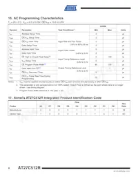 AT27C512R-70TU Datasheet Page 8