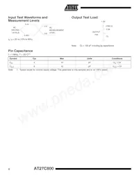 AT27C800-12RC Datasheet Page 6