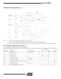 AT27C800-12RC Datasheet Page 7
