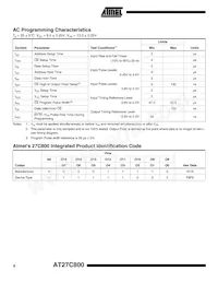 AT27C800-12RC Datasheet Page 8