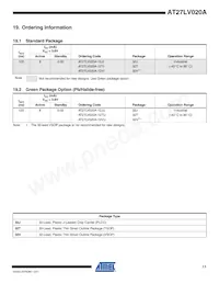 AT27LV020A-12TU Datasheet Page 11