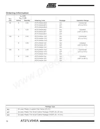 AT27LV040A-90VI Datasheet Page 10