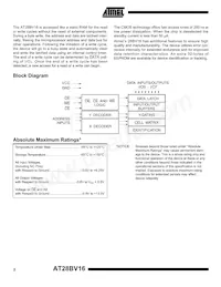 AT28BV16-30TI Datasheet Page 2