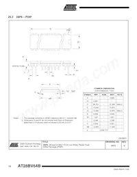 AT28BV64B-20TI Datasheet Page 14