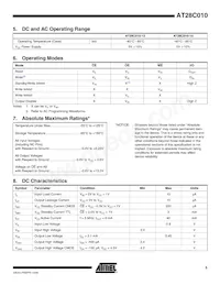 AT28C010E-15PU Datasheet Page 5