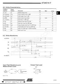 AT28C16-20TI Datasheet Page 5