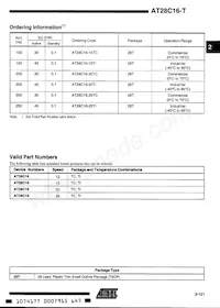 AT28C16-20TI Datasheet Page 7