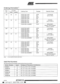 AT28C16E-20SI Datenblatt Seite 8