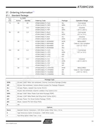 AT28HC256F-70PI Datasheet Page 13