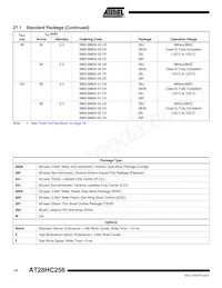 AT28HC256F-70PI Datasheet Page 14