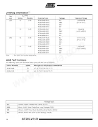 AT28LV64B-25TI Datasheet Page 10