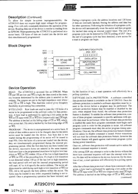AT29C010-15JC Datasheet Pagina 2