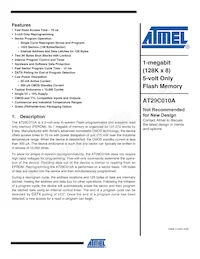 AT29C010A-90TU-T Cover