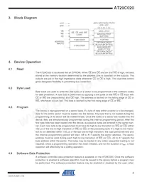 AT29C020-90TU-T Datenblatt Seite 3