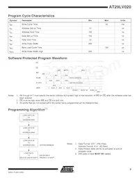 AT29LV020-12TI-T Datasheet Page 9
