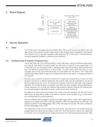 AT29LV020-20TU Datasheet Page 3