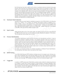 AT29LV040A-15TU-T Datasheet Page 4